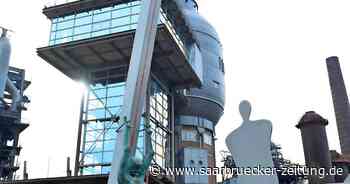 Die Statue von Seiji Kimoto am Wasserturm in Neunkirchen - Saarbrücker Zeitung