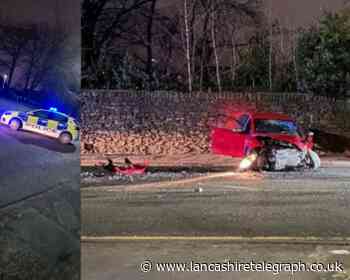 Blackburn road closed for several hours after bad crash