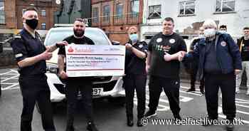 Belfast Community Rescue Service "speechless" after huge donation of more than £46K - Belfast Live