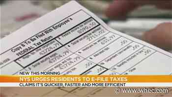 New York State urges E-Filing taxes