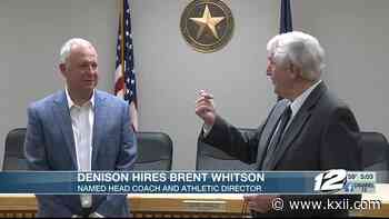Denison introduces Brent Whitson as new head coach - KXII-TV