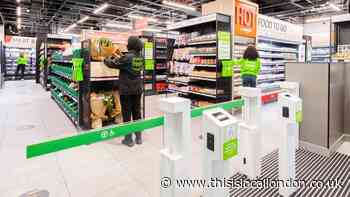 Amazon Fresh till-less grocery store opens in London