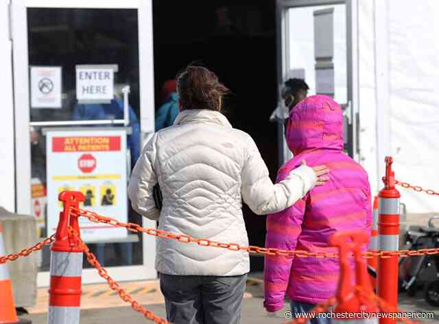 State-FEMA mass vaccination site opens at old Kodak Hawkeye building