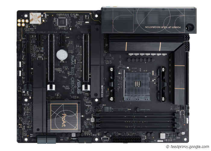 ASUS ProArt B550-Creator Thunderbolt 4 Ryzen AM4 motherboard $299