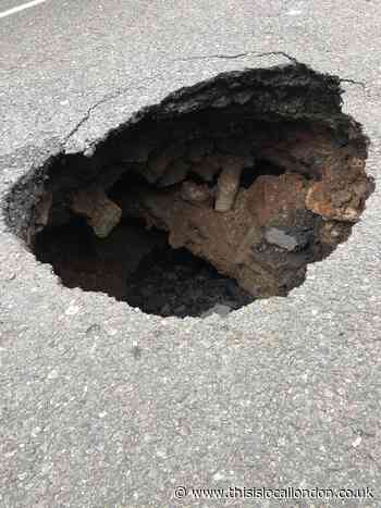 London Fire Brigade called to Tottenham sinkhole