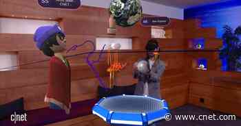 Meeting with Microsoft's Alex Kipman in the HoloLens 2, using Microsoft Mesh video     - CNET