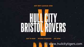 How To Watch: Bristol Rovers (H) - News - HULL CITY TIGERS