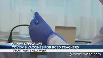 Vaccine doses available to RCSD teachers starting next week