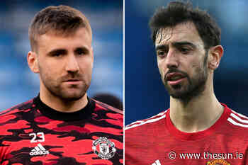 Luke Shaw left baffled by Bruno Fernandes and brutally told Man Utd pal ‘you weren’t good today but scored two - The Irish Sun
