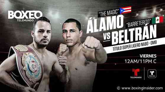 Boxing Telemundo Back In Action Friday