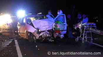 Schianto fra tre auto sulla Putignano-Gioia del Colle: tre feriti trasportati in ospedale - Il Quotidiano Italiano - Bari