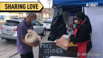 "Sharing Love With Others" organization helps feed the homeless during the pandemic