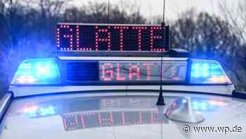 Netphen: Motorradfahrer stürzt morgens auf rutschiger Straße - Westfalenpost