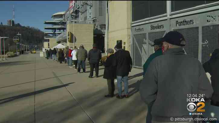 Heinz Field COVID-19 Vaccination Clinic Adding More Appointments; AHN, Dick’s Sporting Goods Team Up For Clinic