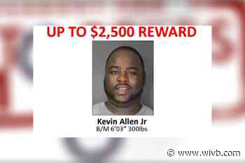 Crime Stoppers offering up $2,500 for information leading to arrest of Kevin Allen Jr.