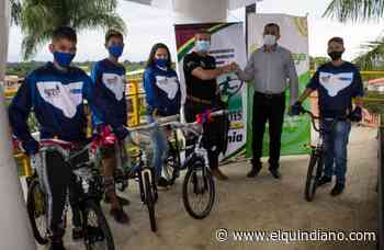 Deportistas de Quimbaya recibieron bicicletas - El Quindiano S.A.S.