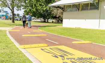Speed bumps - for cyclists: Park is forced to install roadblocks to slow down cyclists