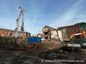 Bolton town centre flattened to make way for regeneration - The Bolton News