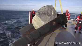 Why Greenpeace is dropping huge boulders into the sea