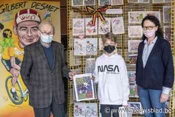 Bastiaan Cottenier wint tekenwedstrijd Gilbert Desmet