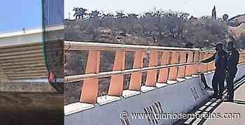 Está desaparecido joven que intentó aventarse de un puente en Cuernavaca - Diario de Morelos