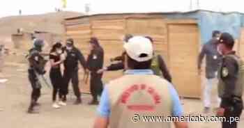 Huaura: Policía desaloja a personas que invadieron sitio arqueológico de Hualmay - América Televisión