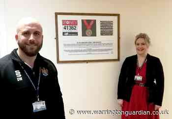 Attendance officer at Sir Thomas Boteler thanks school for marathon support - Warrington Guardian