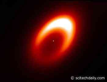 Astronomers See Whirlwind of Dust and Pebbles Around Possible Exoplanet-in-the-Making