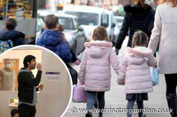 If you have kids at school your entire household will have two Covid tests a week