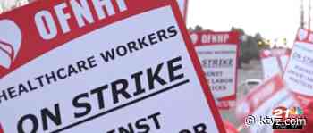 Seeking 'respect,' St. Charles Bend medical technologists, therapists go out on strike - KTVZ
