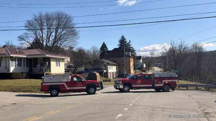 Law Enforcement Surround Home In Burgettstown, Man Eventually Taken Into Custody