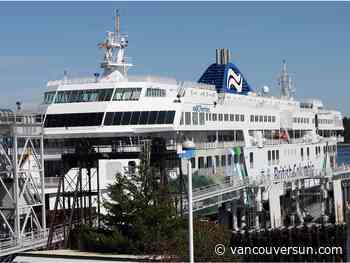 B.C. Ferries cancels sailings because of high winds