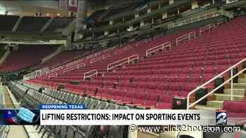 How Houston’s sports teams are responding to lifting of capacity limits, mask mandate - KPRC Click2Houston