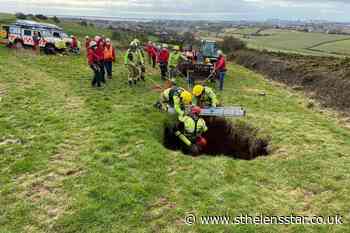 Quad biker rescued from 60ft sinkhole - St Helens Star