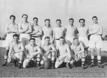 The stars of the 1947 United Glass team - St Helens Star