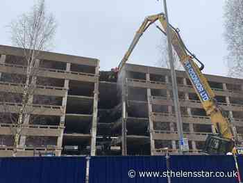 Demolition of Chalon Way multi-storey car park begins - St Helens Star