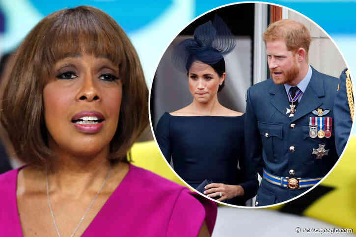 Gayle King: Prince Harry, Meghan Markle have been 'vilified' by public - Page Six