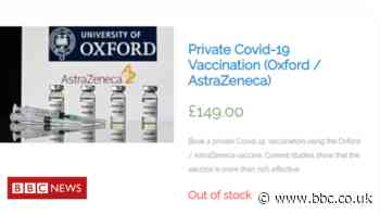 Covid: Birmingham clinic advertising vaccine sale 'a disgrace'