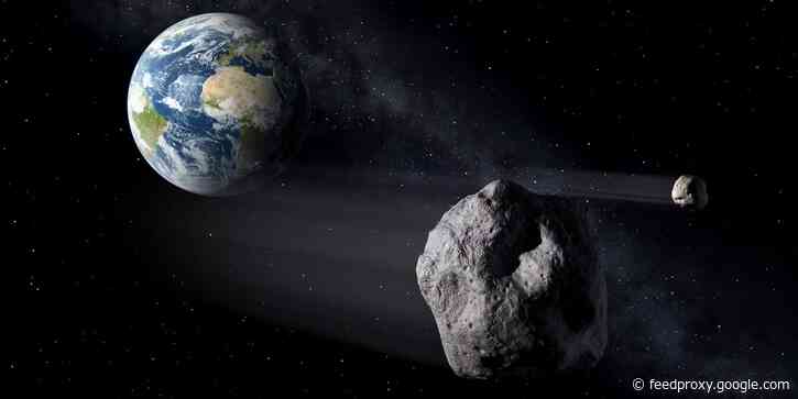 An Eiffel Tower-sized asteroid is about to whiz by Earth. When it returns in 8 years, it could cross paths with our satellites.