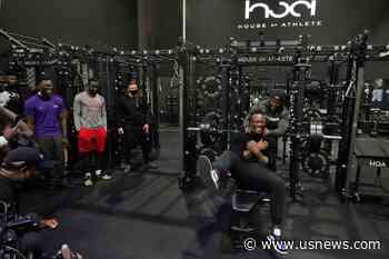 Brandon Marshall Hosts Mini Combine for Draft Prospects