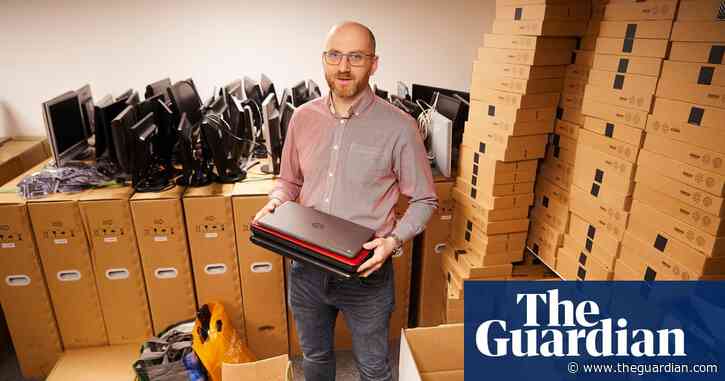 'Transformational': Yorkshire firm cleans up donated laptops for pupils at home