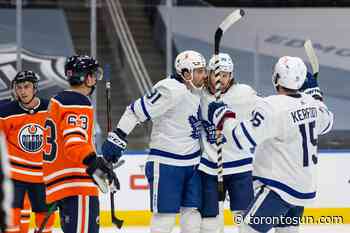 'WE FEEL PRETTY GOOD': Maple Leafs make it a sweep against McDavid and Oilers - Toronto Sun