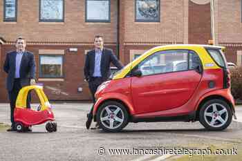 Smart car 'Little Tikes' replica being auctioned to raise money for children's charity