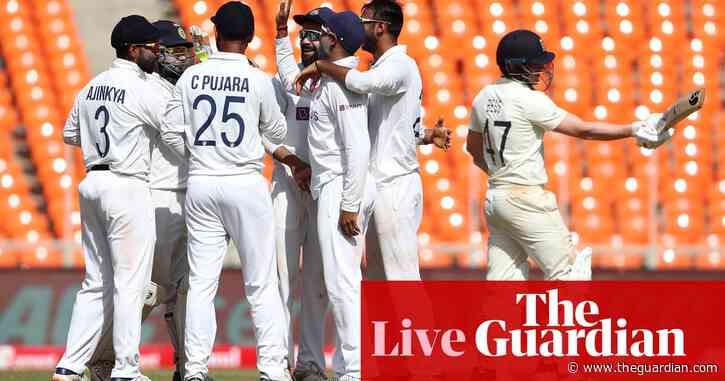 India beat England by an innings: fourth Test, day three – as it happened