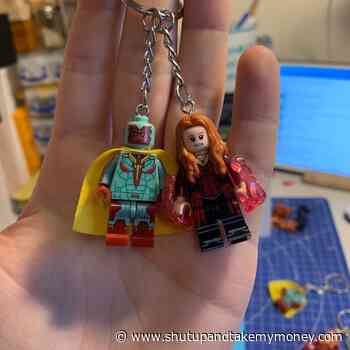 WandaVision Key Ring