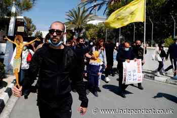 Protesters say out with Cyprus' 'Satanic' Eurovision entry