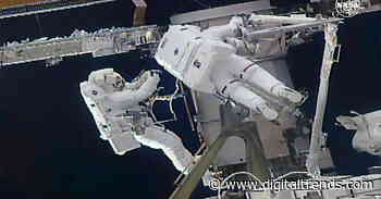 ISS astronauts complete spacewalk to upgrade station’s solar arrays