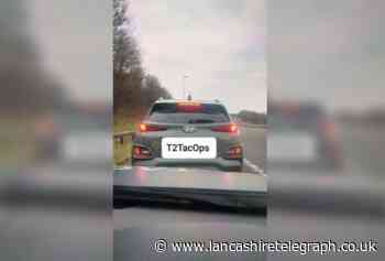 Driver on way from Manchester to Morecambe for ‘exercise’ has car seized