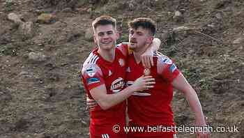 Portadown striker Lee Bonis hailed as 'unplayable' after derby day heroics against Glenavon