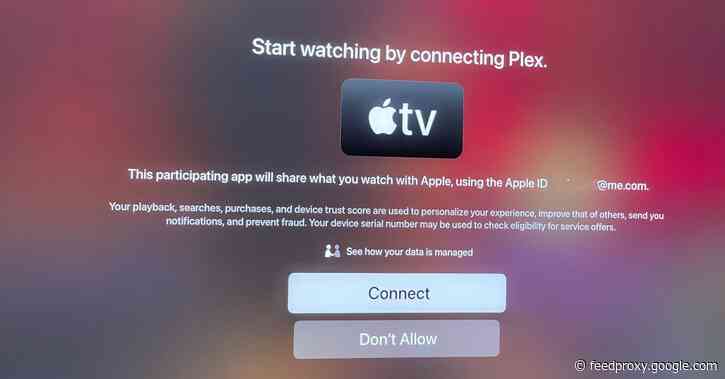 Plex’s free streaming video service officially adds integration with Apple’s TV app